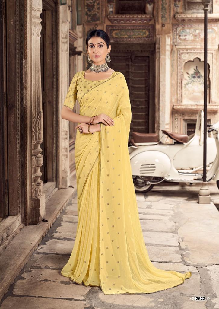 Kashvi Gargi Party Wear Designer Fancy Georgette Saree Collection
